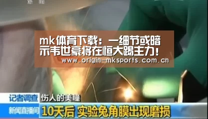 mk体育下载:一细节或暗示韦世豪将在恒大踢主力!两大因素促使他加盟恒大(图1) mk体育下载